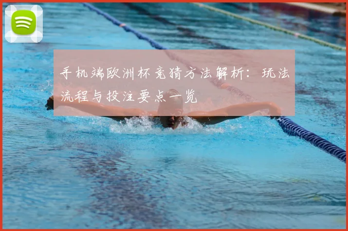 手机端欧洲杯竞猜方法解析:玩法流程与投注要点一览